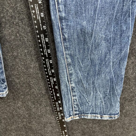 American Eagle Slim Jeans Men's 31x32 Blue Airflex Denim Faded - Picture 5 of 12